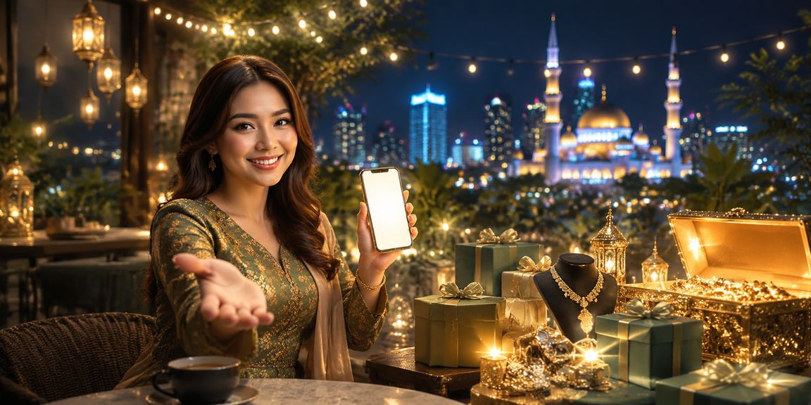 Kasino mudah alih Selangor sempena Hari Raya menggambarkan suasana bermain baccarat di 4dcheck
